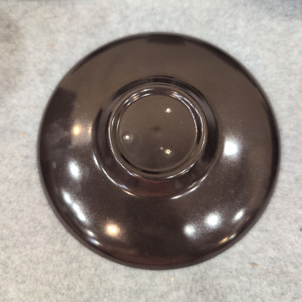 Franciscan Madeira Dark Brown Olive Green Coffee Cup and Saucer Set of 5 - Picture 5 of 10